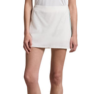 RLX Ralph Lauren Women's 15" Performance Back-Pleated Skort - Ceramic White