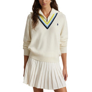 RLX Ralph Lauren Women's Wool Blend Sweater Pullover - Antique White