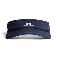 J.Lindeberg Women's Attain Golf Visor - JL Navy