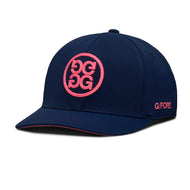 G/Fore Chainstitch Circle G'S Contract Golf Cap - Twilight/Knockout Pink