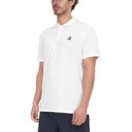 Huffer Tech Classic Golf Polo Shirt - Chalk