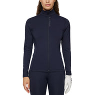 J.Lindeberg Women's Mel Full Zip Golf Mid-Layer - JL Navy