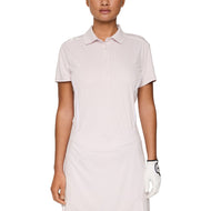J.Lindeberg Women's Leyla Golf Polo Shirt - Grey Lilac