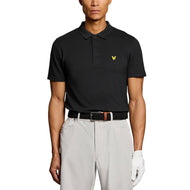Lyle&Scott Core Golf Polo衬衫 - 喷气黑色