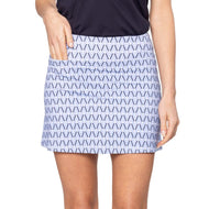 Golftini Women's Nauti & Nice 17.5" Golf Skort - Blue