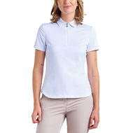 Nivo 女式 Naila II 高尔夫 Polo 衫 - 白色