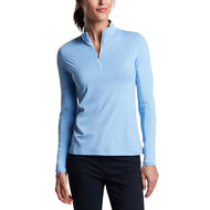 Peter Millar Women's Lightweight Crown Sun Golf Shirt - Cottage Blue