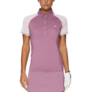 J.Lindeberg Women's Priya Golf Polo Shirt - Very Grape