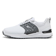 Puma Ignite Elevate 2 宽幅无钉高尔夫球鞋 - Puma 白色/Slate Sky/Puma 黑色