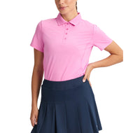 Rohnisch Women's Nicky Golf Polo Shirt - Fuchsia Pink