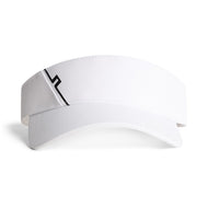 J.Lindeberg Women's Yadina Golf Visor - White