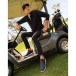 Travis Mathew The Daily Pro Hybrid Plus Golf Shoes - Ebony/Almond
