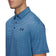 Under Armour Playoff 3.0 Printed Polo Golf Shirt - Blue
