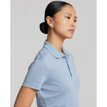 RLX Ralph Lauren Women's Tour Performance Golf Shirt - Vessel Blue