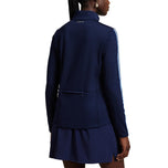 RLX Ralph Lauren Women's Power Stretch Full Zip Jacket - Refined Navy/Summer Blue