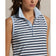 RLX Ralph Lauren Women's Printed Airflow Sleeveless Polo Shirt - Cold Spring/Navy Stripe
