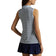 RLX Ralph Lauren Women's Printed Airflow Sleeveless Polo Shirt - Cold Spring/Navy Stripe