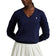 RLX Ralph Lauren Women's Cotton Blend V-Neck Golf Jumper - Refined Navy
