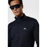 J.Lindeberg Aerial Quarter Zip Mid-Layer - JL Navy