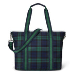 RLX Ralph Lauren Women's Pony Golf Tote Bag - Black Plaid
