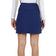 IBKUL Women's Solid 18" Straight Golf Skort - Navy