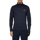 J.Lindeberg Aerial Quarter Zip Mid-Layer - JL Navy