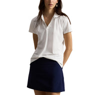 RLX Ralph Lauren Women's Tour Performance Golf Shirt - Ceramic White