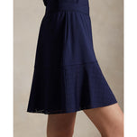 RLX Ralph Lauren Women's A-Line Interlock Golf Skort - Refined Navy