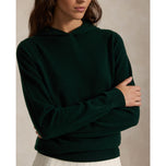 RLX Ralph Lauren Women's Cashmere Hoodie - Moss Agate