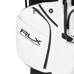 RLX Ralph Lauren Embroidered Logo Stand Golf Bag - White Multi