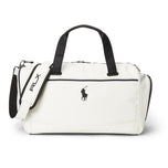 RLX Ralph Lauren Embroidered Logo Boston Golf Bag - White Multi