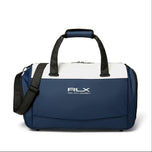RLX Ralph Lauren Embroidered Logo Boston Golf Bag - Refined Navy/Ceramic White