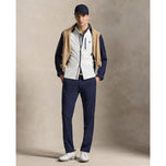 RLX Ralph Lauren 拼色风衣高尔夫夹克 - 陶瓷白/精致海军蓝
