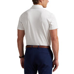 RLX Ralph Lauren Polo Bear Airtech Pique Golf Polo Shirt - Ceramic White
