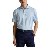 RLX Ralph Lauren Printed Lightweight Airflow Golf Polo Shirt - Office Blue Wedge Floral
