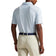 RLX Ralph Lauren Printed Lightweight Airflow Golf Polo Shirt - Office Blue Boogey Texture