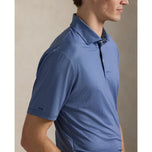 RLX Ralph Lauren Printed Lightweight Airflow Golf Polo Shirt - Old Royal Petal Boxes