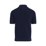 RLX Ralph Lauren Cotton Coolmax Knitted Golf Polo Shirt - Refined Navy