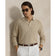 RLX Ralph Lauren Performance Polo-Collar Golf Sweater - Ecru Tan Heather