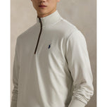 Polo Performance Ralph Lauren Fine Gauge Terry Half Zip - Stone Pebble