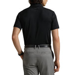 RLX Ralph Lauren Tailored Fit Lightweight Airflow Golf Polo Shirt - Polo Black