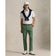 RLX Ralph Lauren Tailored Fit Lightweight Airflow Golf Polo Shirt - Ceramic White
