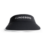 J.Lindeberg Women's Alba Big Golf Visor - Black