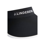 J.Lindeberg Women's Alba Big Golf Visor - Black