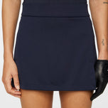 J.Lindeberg Women's Amelie Golf Skirt - JL Navy