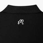 Malbon Block Placket Golf Polo Shirt - Black
