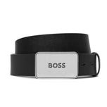 BOSS Icon Las-M Golf Belt - Black