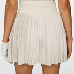 J.Lindeberg Women's Binx Golf Skirt - Moonbeam