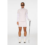 J.Lindeberg Women's Cassie Golf Polo Shirt - Grey Lilac