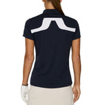J.Lindeberg Women's Cassie Golf Polo Shirt - JL Navy